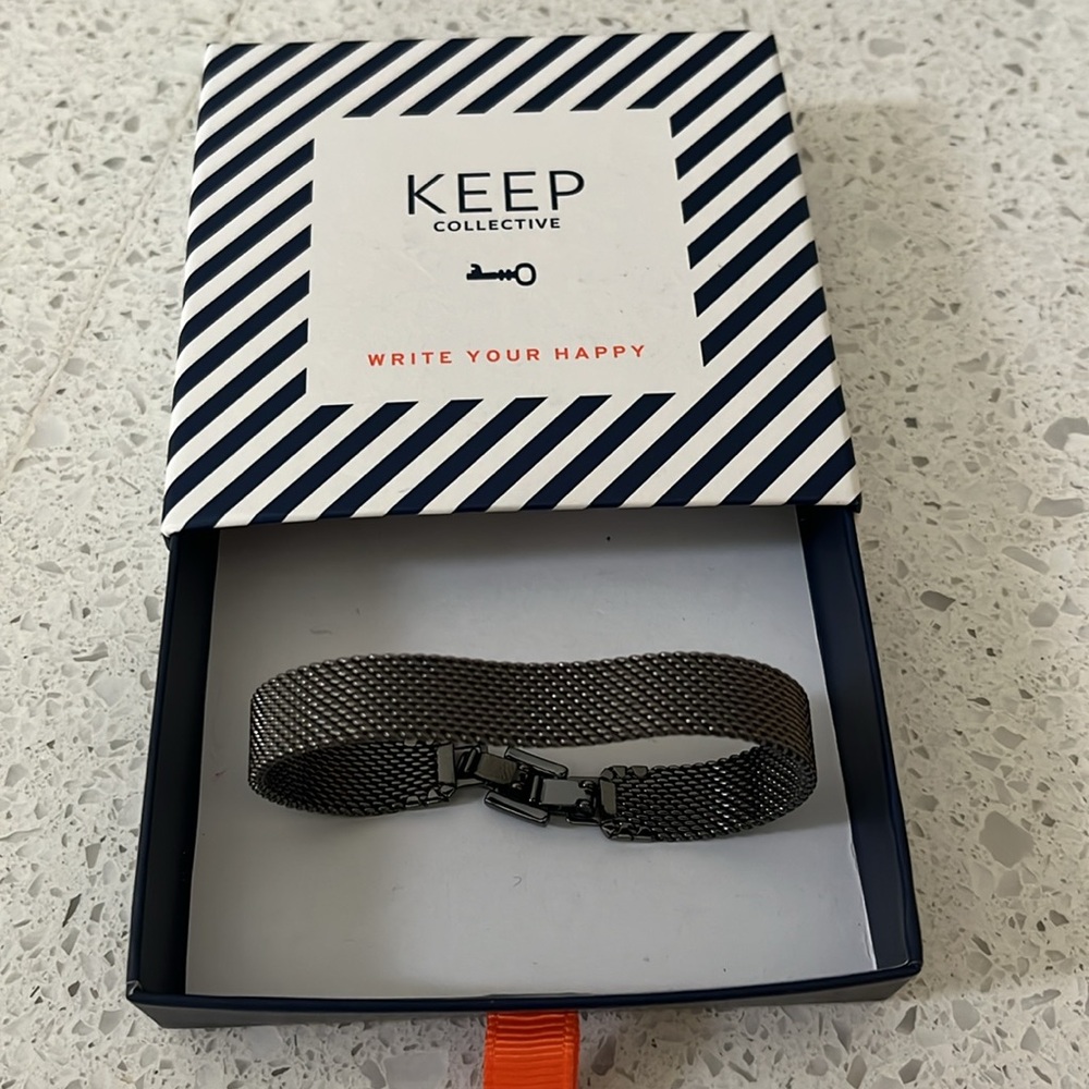 Keep Collective black/gray Bracelet